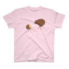 K.tskdのkiwi  bird  (gold) スタンダードTシャツ