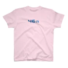 46nの46n （青ロゴ） Regular Fit T-Shirt