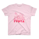 あまみやのフシギの森のピュータ pink スタンダードTシャツ