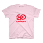 イポップサン-epopsan-のイポップサンロゴマーク赤 Regular Fit T-Shirt