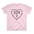 💜Salon de Lucia💜のTie in my heart  Black スタンダードTシャツ