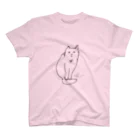 tabbycatのtabby cat カラーTシャツ Regular Fit T-Shirt