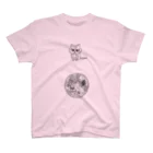 グッズのスーパー「アホウドリ」の猫のアライさんの肖像（大橋裕之画伯作） Regular Fit T-Shirt