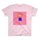 natsuki_selectbooksのおしゃべりと本が大好き♡みかんちゃんグッズ Regular Fit T-Shirt