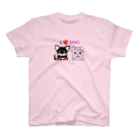 ボンちゃんの家のI♥DOG 吹雪＆小次郎 Regular Fit T-Shirt