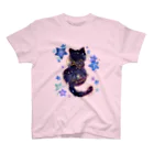 ぐるぐる洋品店の猫の銀河（Cats rule the world） スタンダードTシャツ