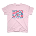 Teatime ティータイムの世界各国　ciaoチャオ　外国語あいさつ Regular Fit T-Shirt