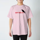 動物モチーフ雑貨店　うちのこの中型インコシルエット Regular Fit T-Shirt