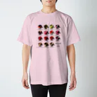 ヤストリの日本のアトリ科 スタンダードTシャツ