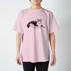 陽向のネクタイ猫ちゃん Regular Fit T-Shirt