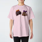 うさぎのメルココのサマータイムラビット Regular Fit T-Shirt