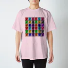 Ａ’ｚｗｏｒｋＳのニコちゃんクロスボーン 9COLOR2×2 スタンダードTシャツ