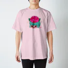 ミジワールドSUZURIショップのROSE スタンダードTシャツ