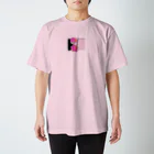 めおShopのムダに風にふかれる スタンダードTシャツ