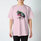 引田玲雄 / Reo Hikitaのカエルメイト(Frog-mates)より「スイカエル」 Regular Fit T-Shirt