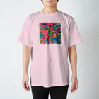 アイハラハルキ(HAL)の紫陽花ファンタジア Regular Fit T-Shirt