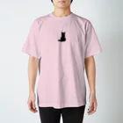 studio eizoの黒猫の思い (=^・^=) Regular Fit T-Shirt