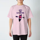 NIKORASU GOのアウトドアデザイン「カヤックに乗ろう」（Tシャツ・パーカー・グッズ・ETC） スタンダードTシャツ