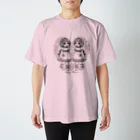 四月研究所 SUZURI店の鏡の国のロビン Regular Fit T-Shirt