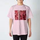 キャッツハンド：suzuriショップの La Vie en rose スタンダードTシャツ