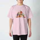 Sooky La La Birdのオカメインコのお茶会 Regular Fit T-Shirt