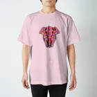 Full of vitality　(フル　オブ　バイタリティ)のElephant☆PINK　(ピンク色の象)　Full of vitality　(フル　オブ　バイタリティ) Regular Fit T-Shirt