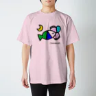 Channels.BiBのさかなロゴ　おやすみ スタンダードTシャツ