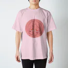 colon26 in SUZURI SHOPのケ・ヌマ　ピンクちゃん Regular Fit T-Shirt