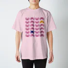 空転ワークスのぺたぞうマーク（並び） Regular Fit T-Shirt