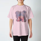 あきのりのあおいくまちゃん Regular Fit T-Shirt