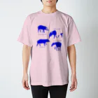蛇口〆太のお店のバク４種盛り（ブルー） Regular Fit T-Shirt