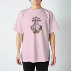 Fumiaki_Tadaのゴールデンイエローのハープ スタンダードTシャツ