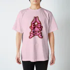 アトリエMimiのぶりっ子うさぎ Regular Fit T-Shirt