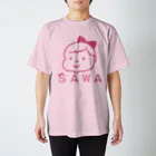 まるいいぬのSAWA-chan Regular Fit T-Shirt