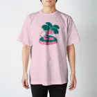 とらっこの夏休み(アイランド) スタンダードTシャツ