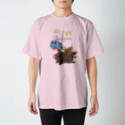 有明ガタァ商会のガタとこぶたのお空のおさんぽ Regular Fit T-Shirt