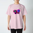 KAJIRIのSHY BUTTERFLY スタンダードTシャツ