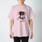 marycoのくつ下ねこさん（わーい） Regular Fit T-Shirt