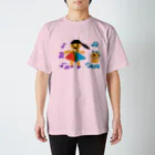 ねこ3兄弟洋服屋さんのノリノリねこちゃん Regular Fit T-Shirt