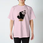 Coshi-Mild-Wildのパンダ スタンダードTシャツ