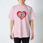 駄菓子屋ズー太郎のミノムシTシャツ　ハート Regular Fit T-Shirt