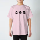 チドリアシ🌈の浮き輪ヤタちゃん（モノクロ） Regular Fit T-Shirt