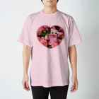 メルティカポエミュウの薔薇とベリー❤️ スタンダードTシャツ