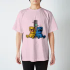 プレゼントわたあめにんぎょうの『ぴゅって』のわたあめにんぎょう『ぴゅって』 Regular Fit T-Shirt