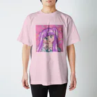 KURUKURUMEEの80Ｓガール Regular Fit T-Shirt