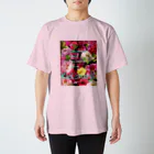 keishojiのぼたん Ⅰ〜Japanese four seasons from Keishoji〜 Regular Fit T-Shirt