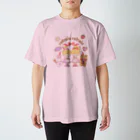 ちゃめっこまうすのrefrain refrain ♡ friends Regular Fit T-Shirt