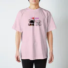 ボンちゃんの家のI♥DOG 吹雪＆小次郎 Regular Fit T-Shirt