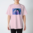 打ち上げられたシュモクの月夜のしずく Regular Fit T-Shirt
