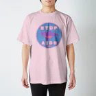 YMT.のCondom Dolphin【STOP AIDS】 Regular Fit T-Shirt